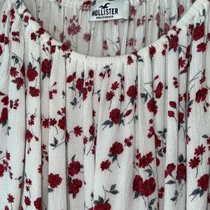 Pretty Floral Long Sleeve Top